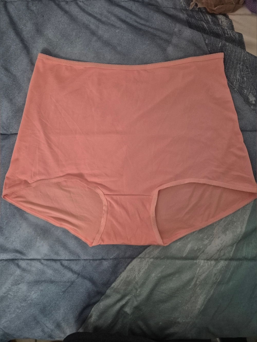 NEW Underwear Panty NWOT Sz 12. Qty 4. w/out Package Blue Peach White Mint Green - Picture 2 of 16